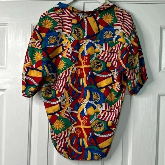 Pendleton vintage button down captain nautical flag size 10 - Picture 4 of 7